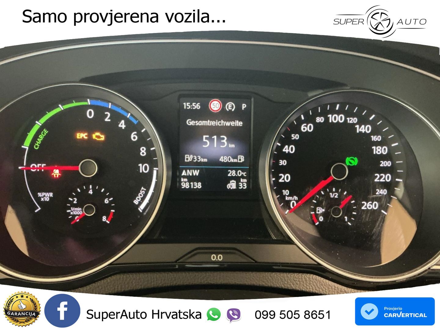 Volkswagen Passat Variant GTE 1.4 TSI (218 KS) DSG LED+GR SJED+ACC