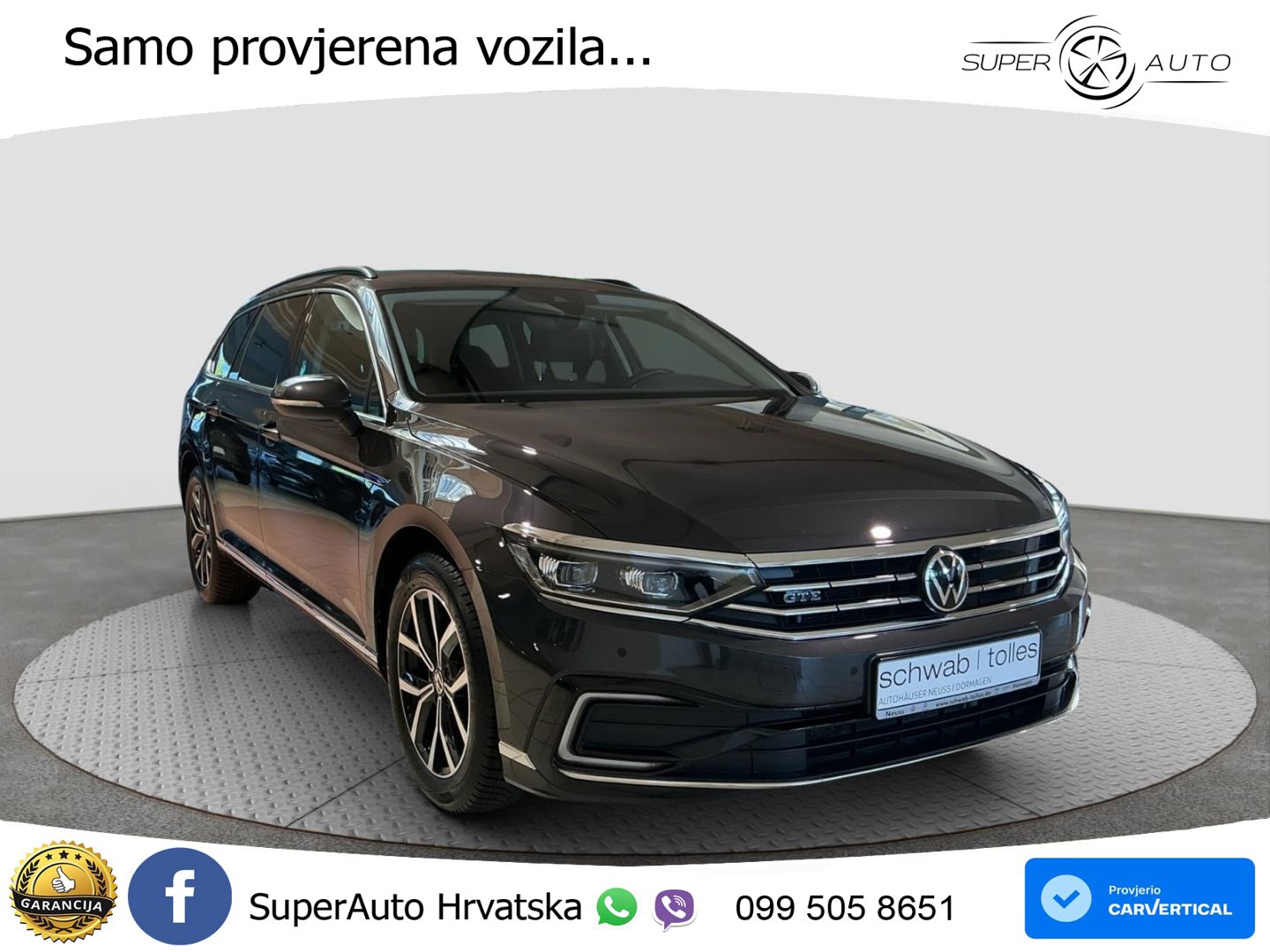 Volkswagen Passat Variant GTE 1.4 TSI (218 KS) DSG LED+GR SJED+ACC