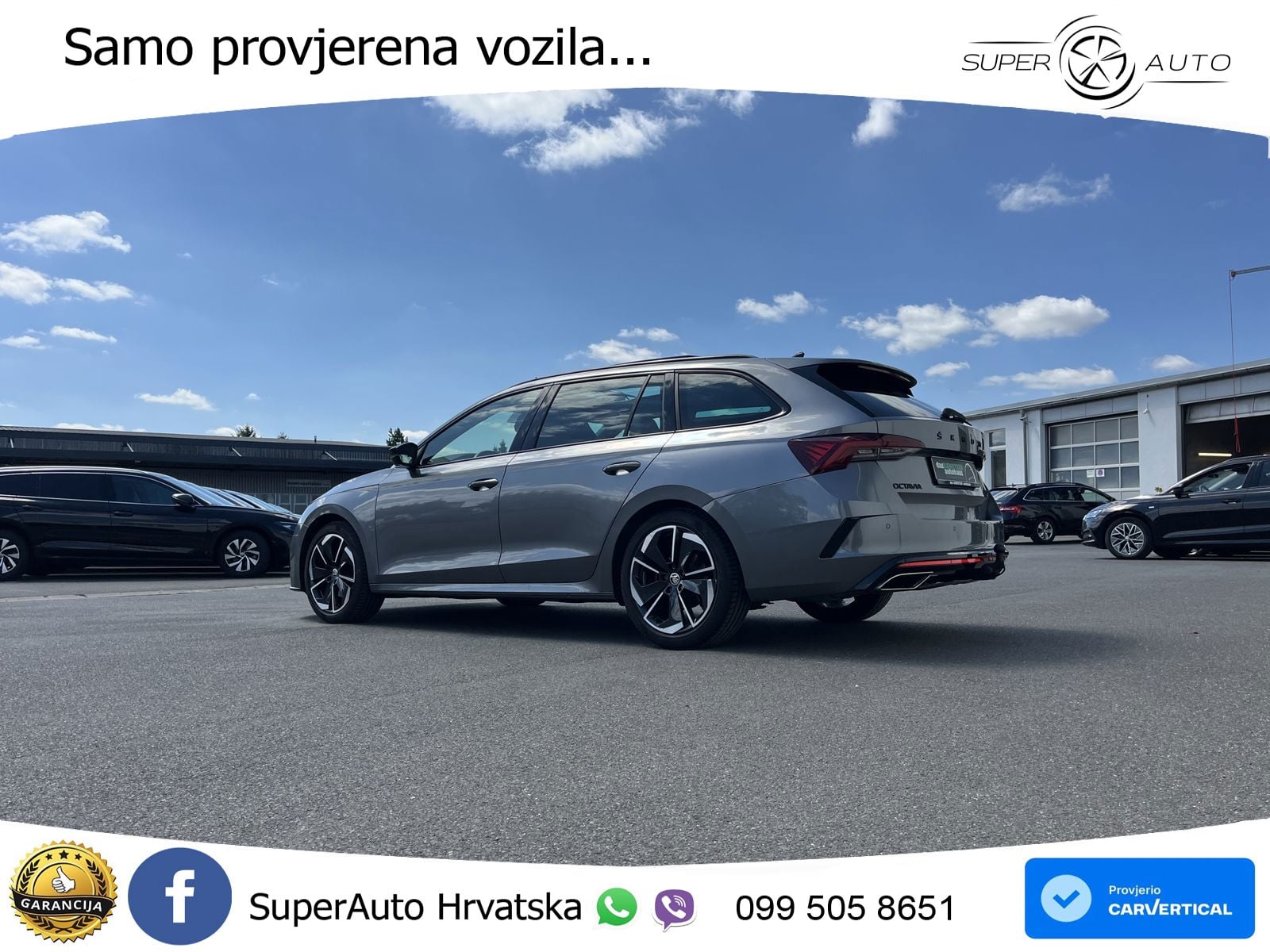 Škoda Octavia Combi RS 2.0 TDI (200 KS) DSG LED+GR SJED+ACC
