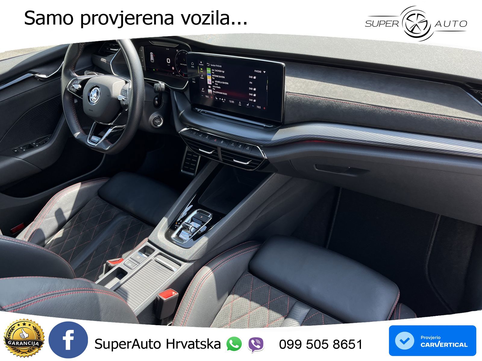 Škoda Octavia Combi RS 2.0 TDI (200 KS) DSG LED+GR SJED+ACC