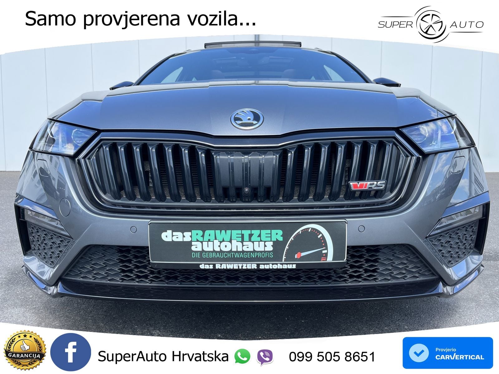 Škoda Octavia Combi RS 2.0 TDI (200 KS) DSG LED+GR SJED+ACC