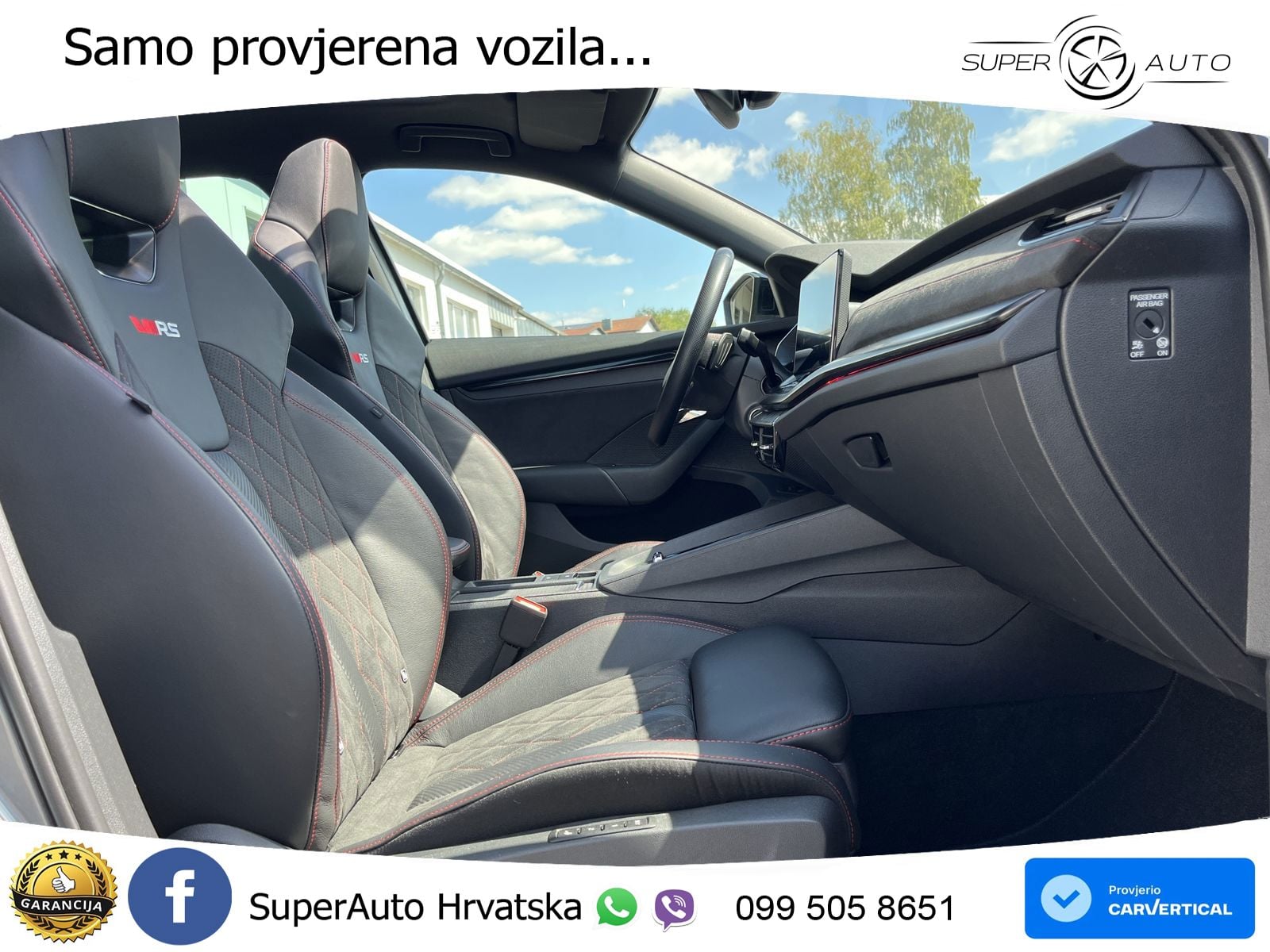 Škoda Octavia Combi RS 2.0 TDI (200 KS) DSG LED+GR SJED+ACC