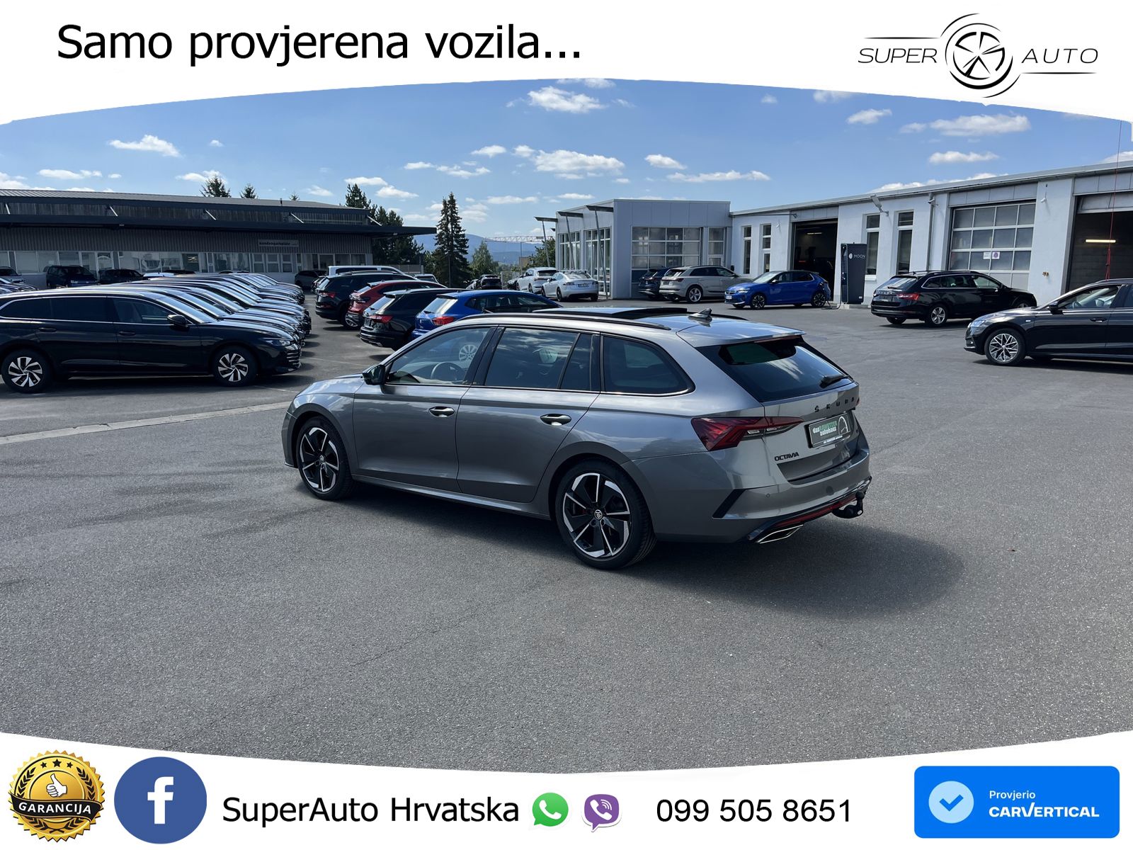 Škoda Octavia Combi RS 2.0 TDI (200 KS) DSG LED+GR SJED+ACC