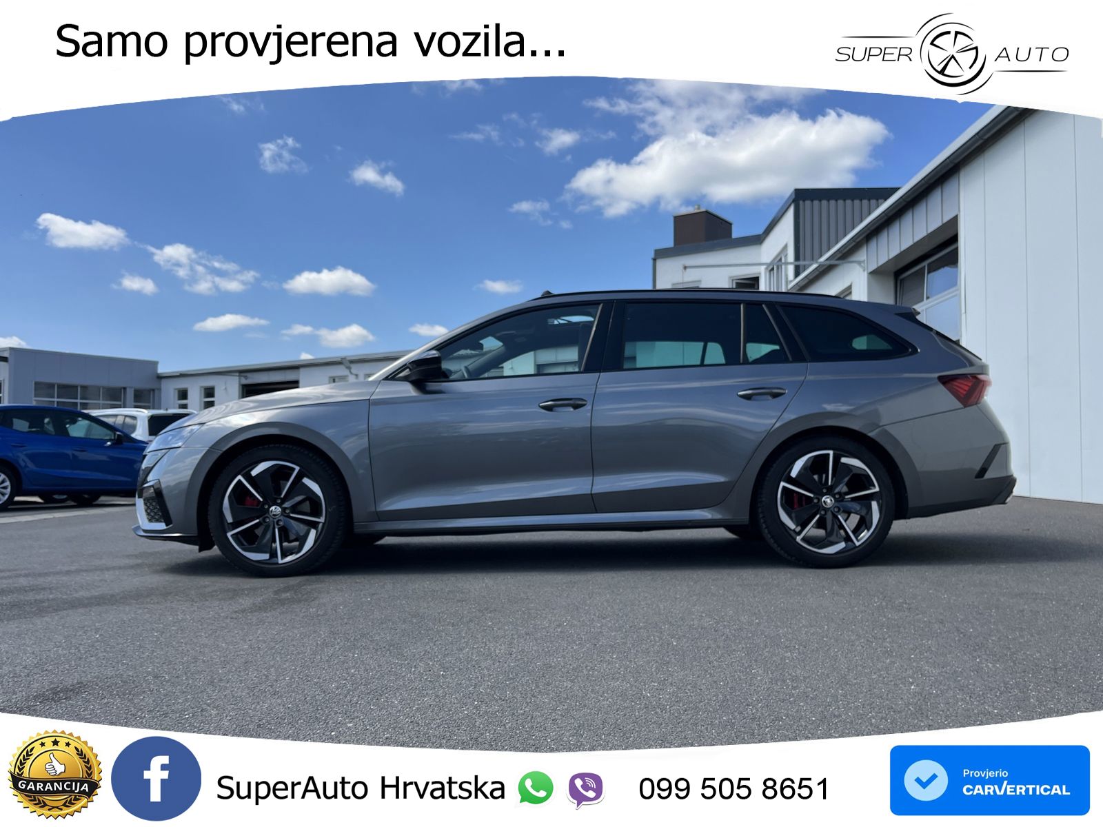 Škoda Octavia Combi RS 2.0 TDI (200 KS) DSG LED+GR SJED+ACC