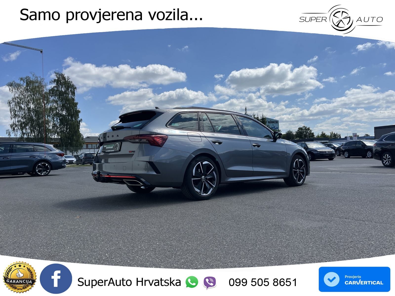 Škoda Octavia Combi RS 2.0 TDI (200 KS) DSG LED+GR SJED+ACC