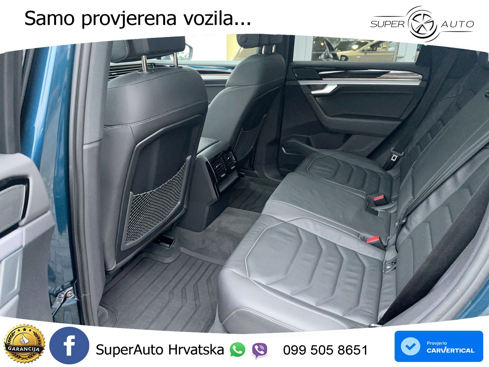 Volkswagen Touareg 3.0 V6 TDI (231 KS) 4MOTION Tiptronic R-Line ZRAČNI+ACC+GR SJED+KAM+PANO