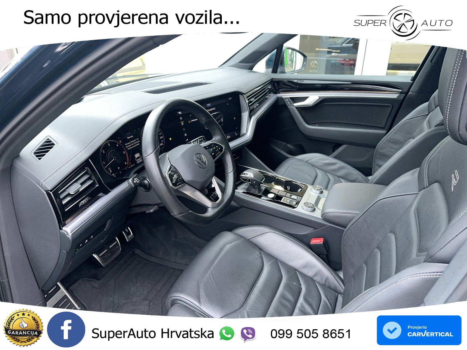 Volkswagen Touareg 3.0 V6 TDI (231 KS) 4MOTION Tiptronic R-Line ZRAČNI+ACC+GR SJED+KAM+PANO