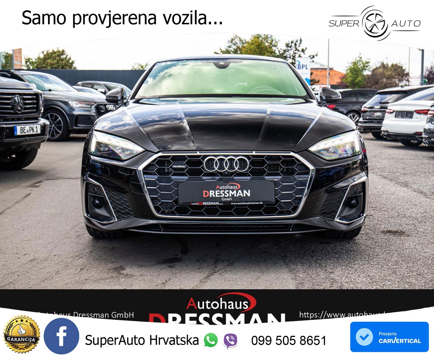 Audi A5 Sportback 40 TDI (204 KS) quattro S tronic S line LED+GR SJED+ACC