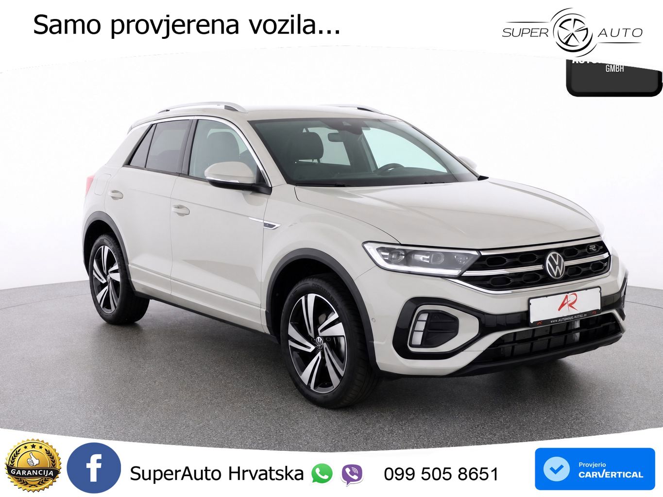 Volkswagen T-Roc 1.5 TSI (150 KS) DSG R-Line LED+GR SJED+ACC