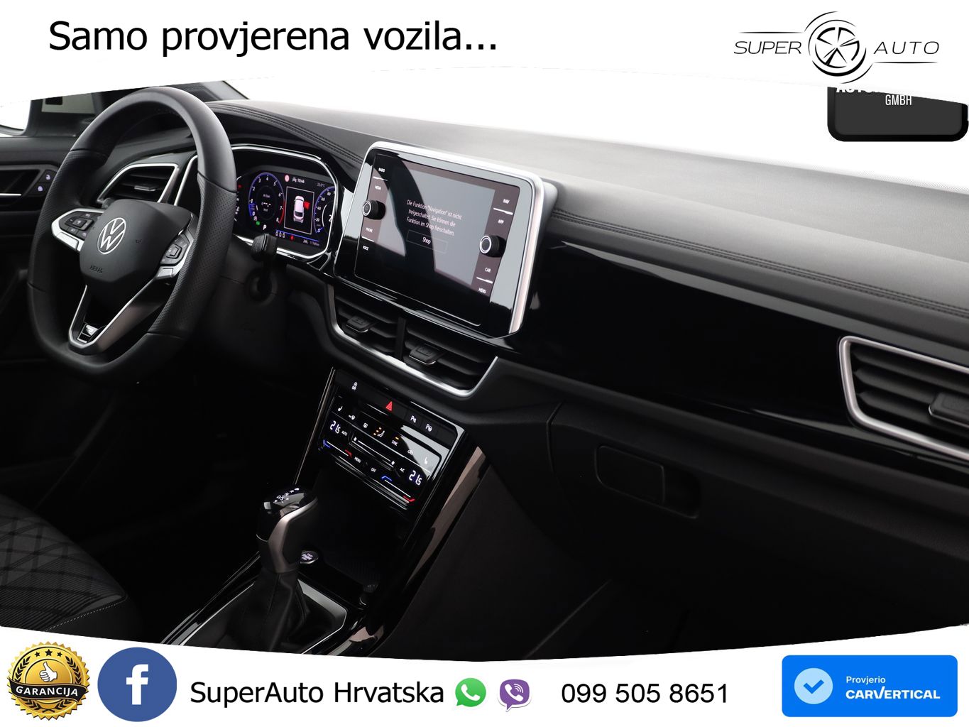 Volkswagen T-Roc 1.5 TSI (150 KS) DSG R-Line LED+GR SJED+ACC