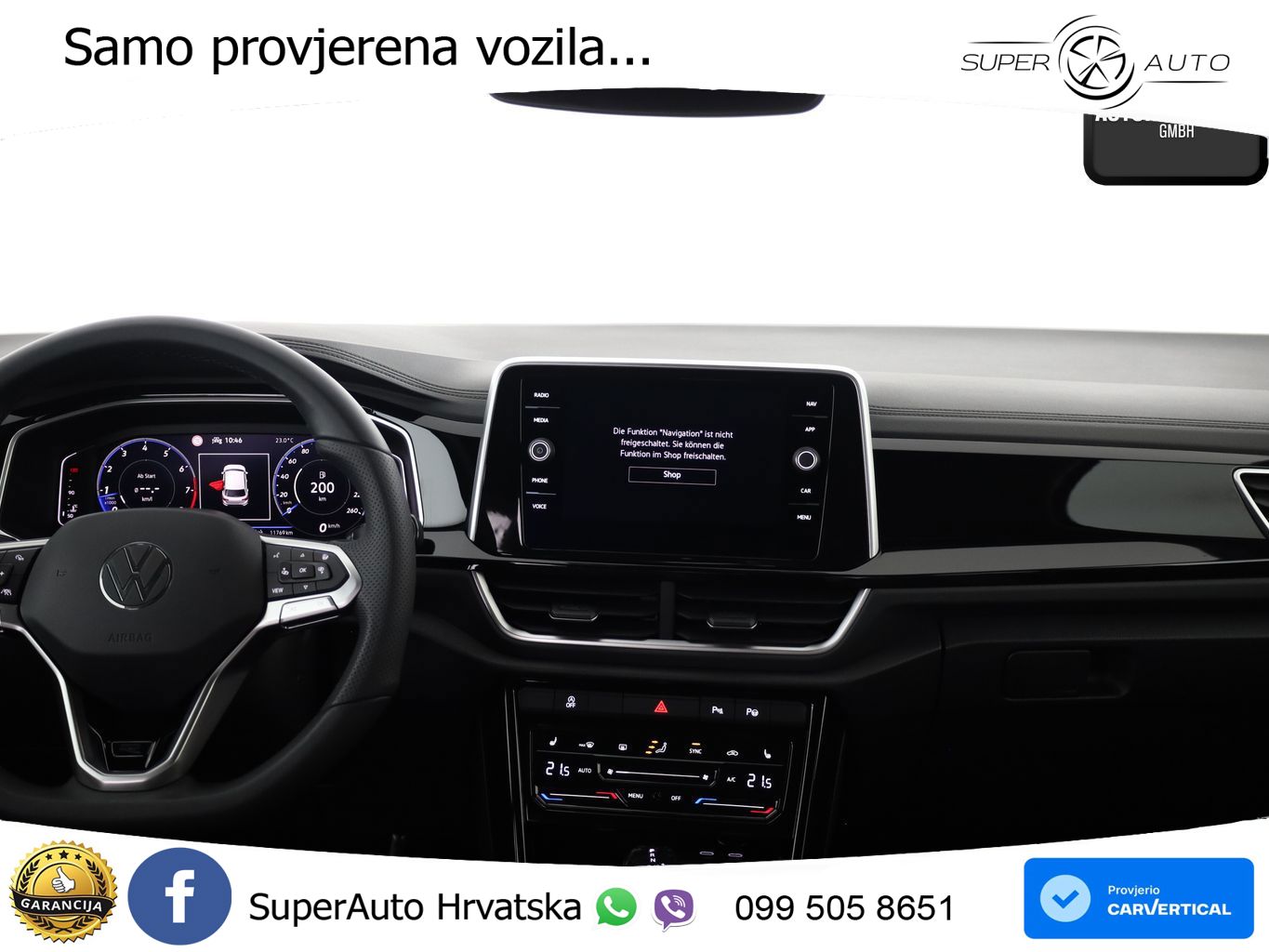 Volkswagen T-Roc 1.5 TSI (150 KS) DSG R-Line LED+GR SJED+ACC