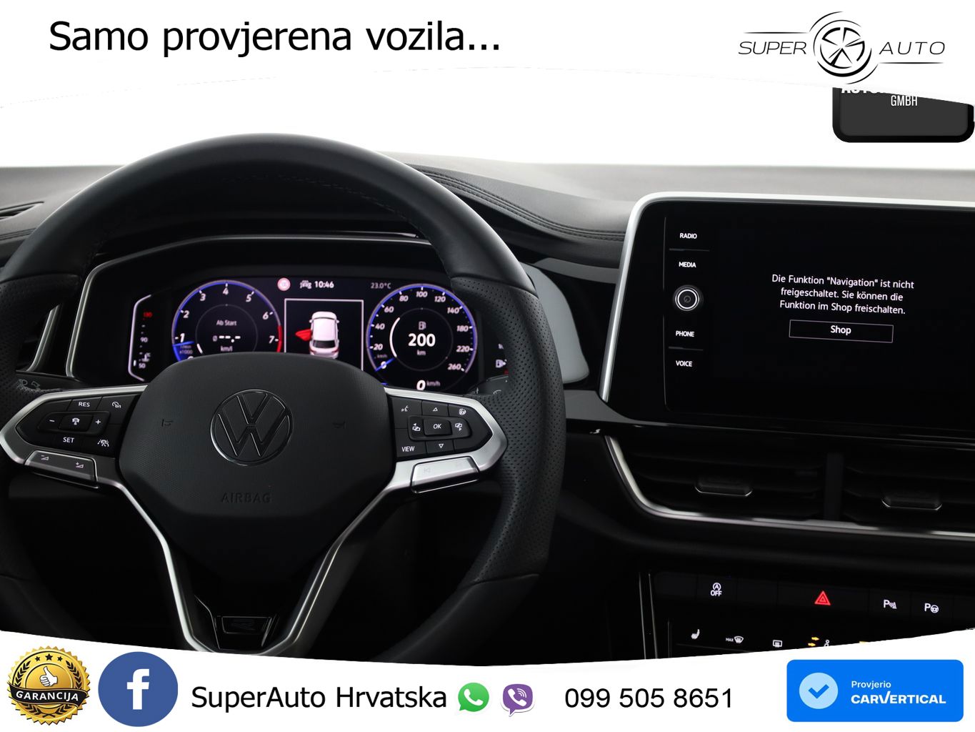 Volkswagen T-Roc 1.5 TSI (150 KS) DSG R-Line LED+GR SJED+ACC