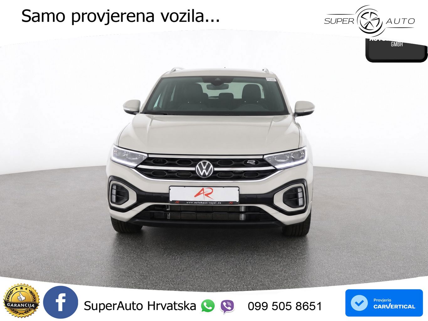 Volkswagen T-Roc 1.5 TSI (150 KS) DSG R-Line LED+GR SJED+ACC