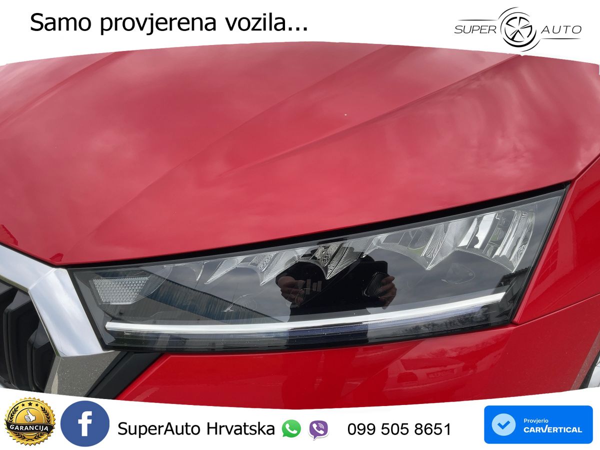 Škoda Octavia Combi 2.0 TDI (150 KS) DSG LED+GR SJED+ACC