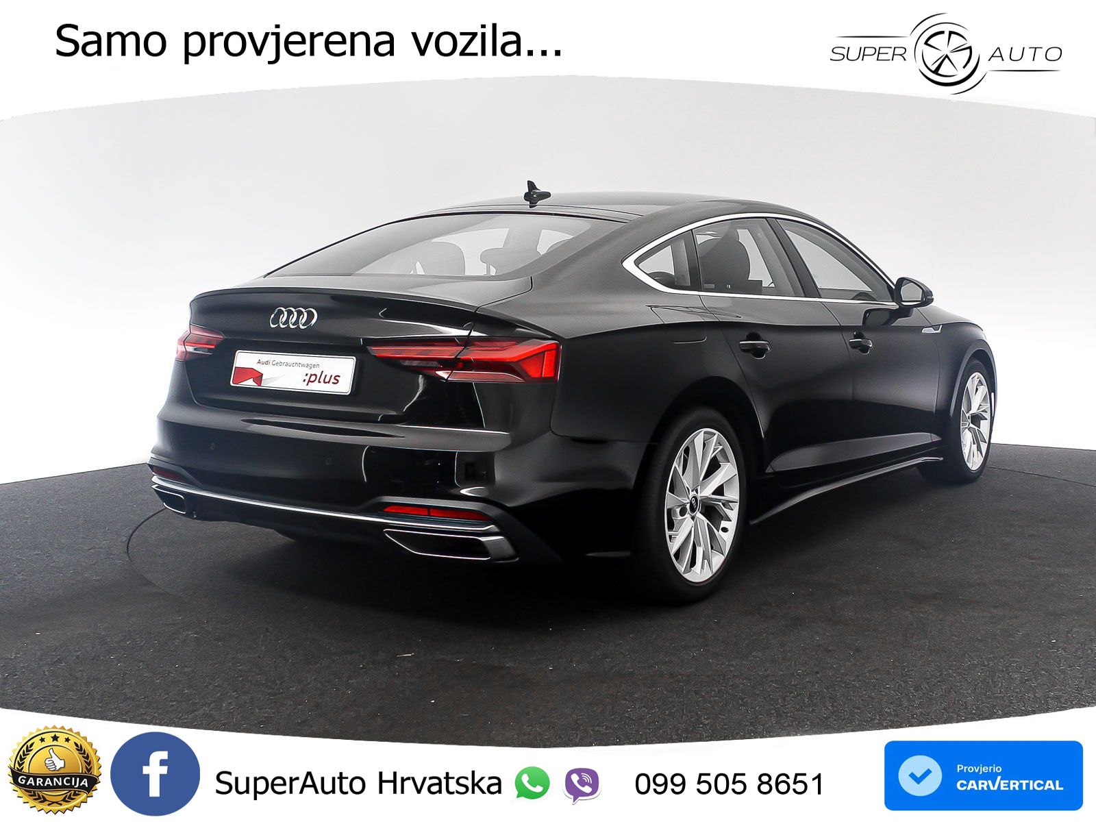 Audi A5 Sportback  40 TFSI (204 KS) S tronic advanced