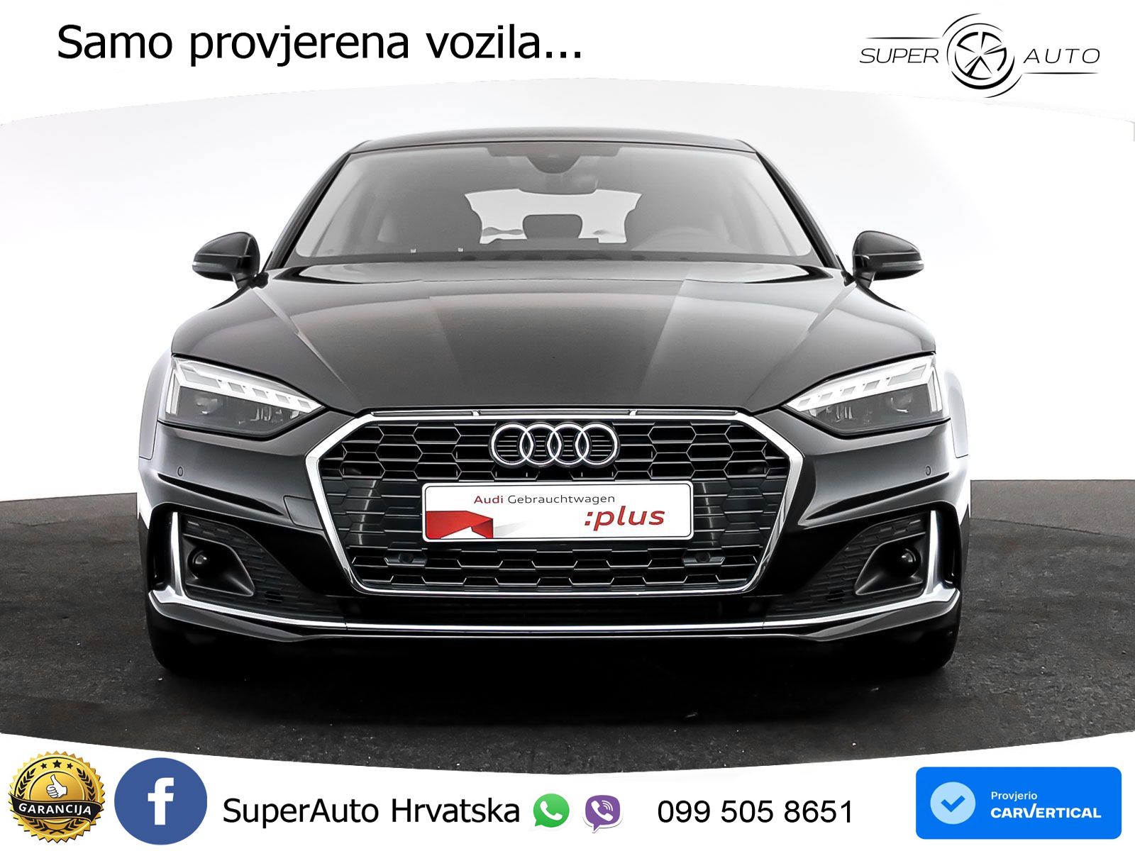 Audi A5 Sportback  40 TFSI (204 KS) S tronic advanced