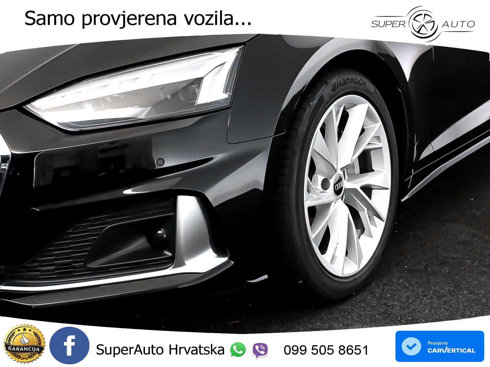 Audi A5 Sportback  40 TFSI (204 KS) S tronic advanced