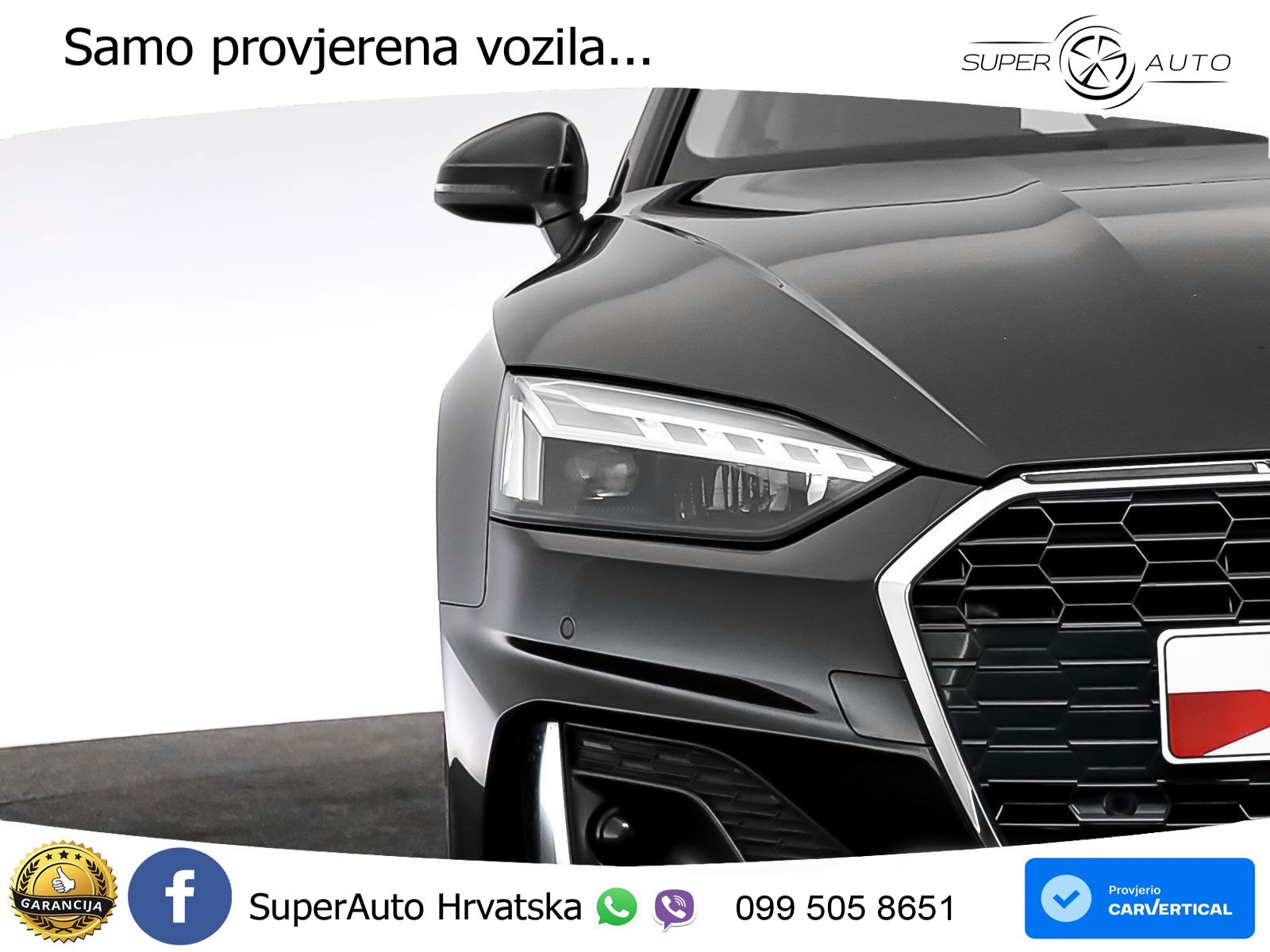 Audi A5 Sportback  40 TFSI (204 KS) S tronic advanced