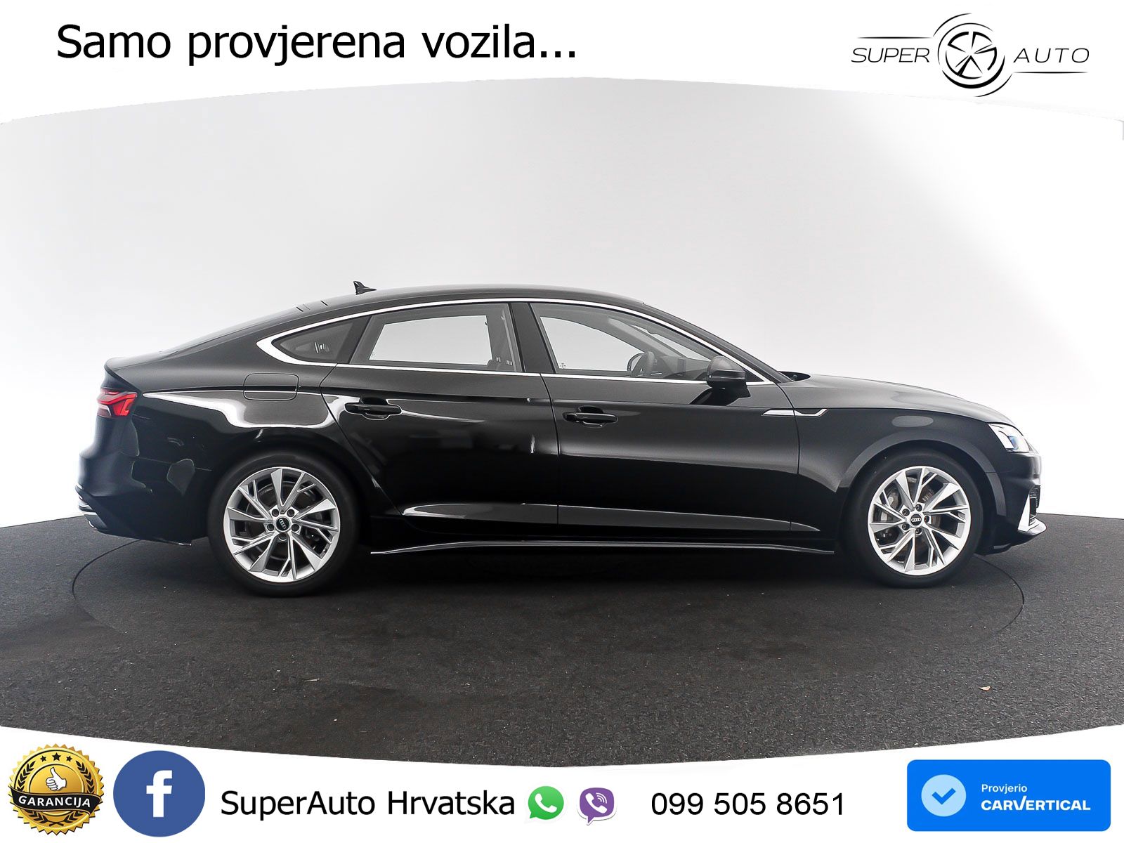 Audi A5 Sportback  40 TFSI (204 KS) S tronic advanced
