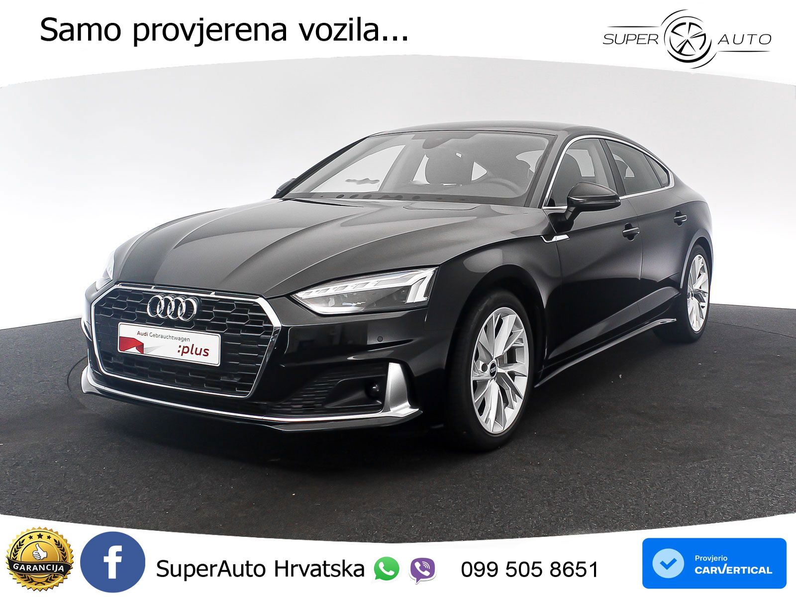 Audi A5 Sportback  40 TFSI (204 KS) S tronic advanced