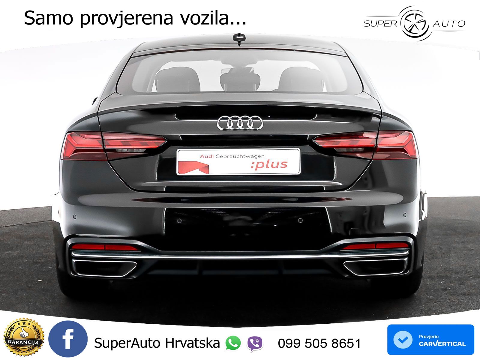 Audi A5 Sportback  40 TFSI (204 KS) S tronic advanced