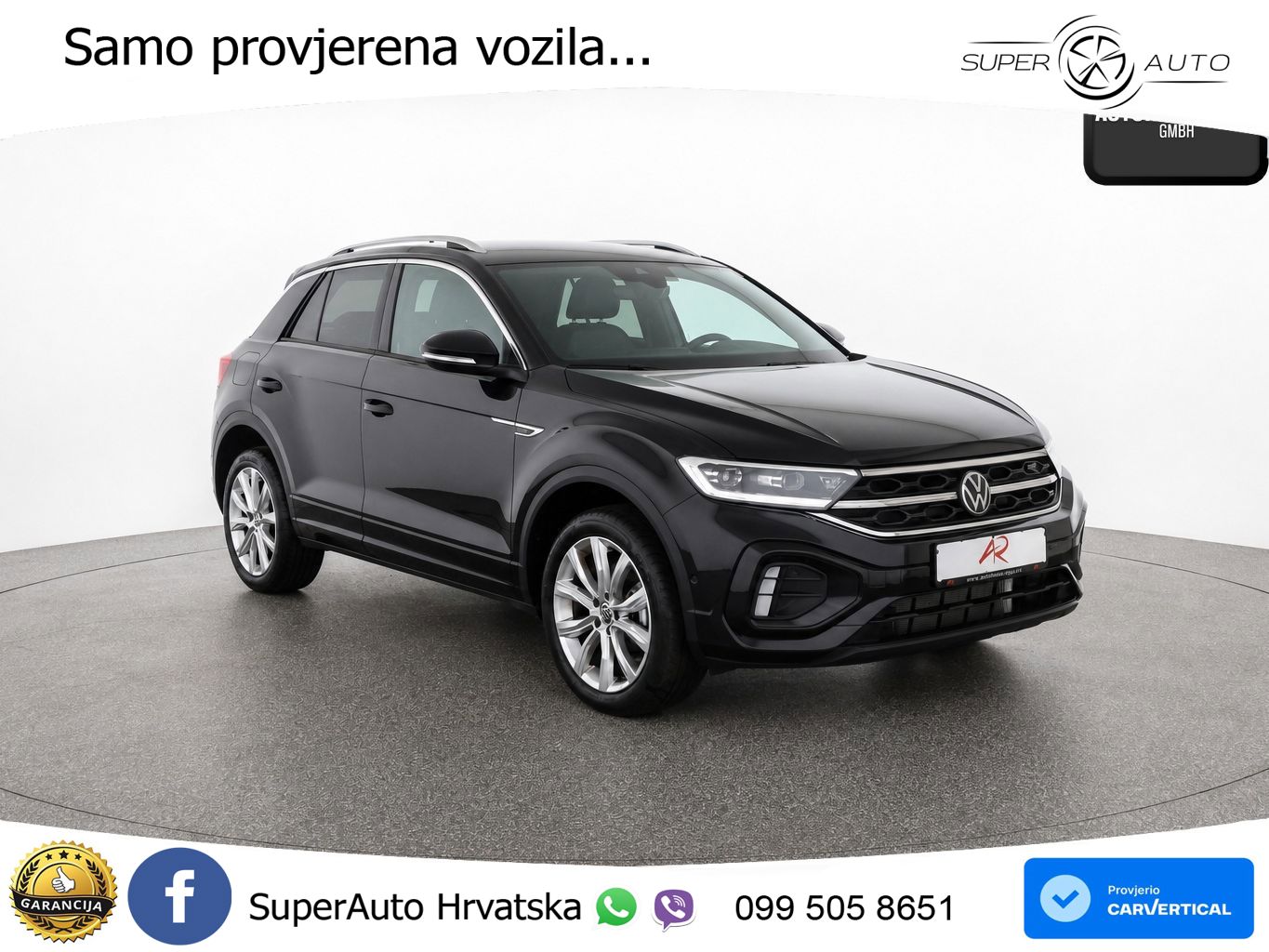 Volkswagen T-Roc 1.5 TSI (150 KS) DSG R-Line LED+GR SJED+ACC