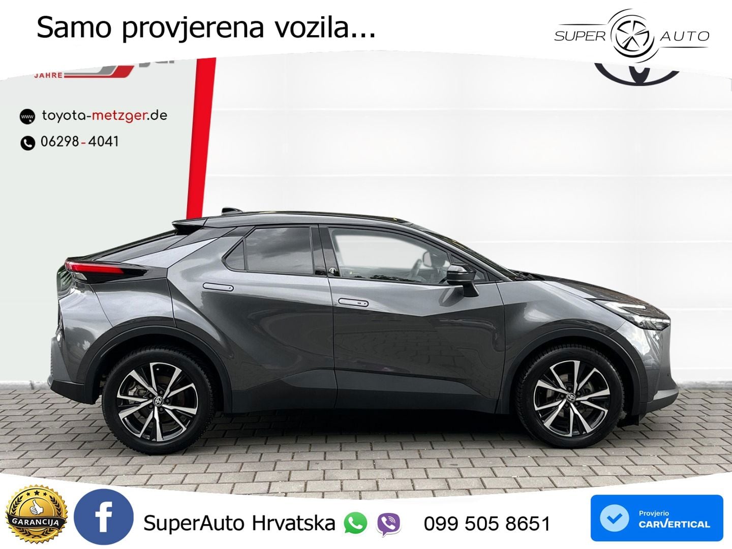 Toyota C-HR 1.8 (140 KS) Hybrid e-CVT Team D LED+GR SJED+ACC
