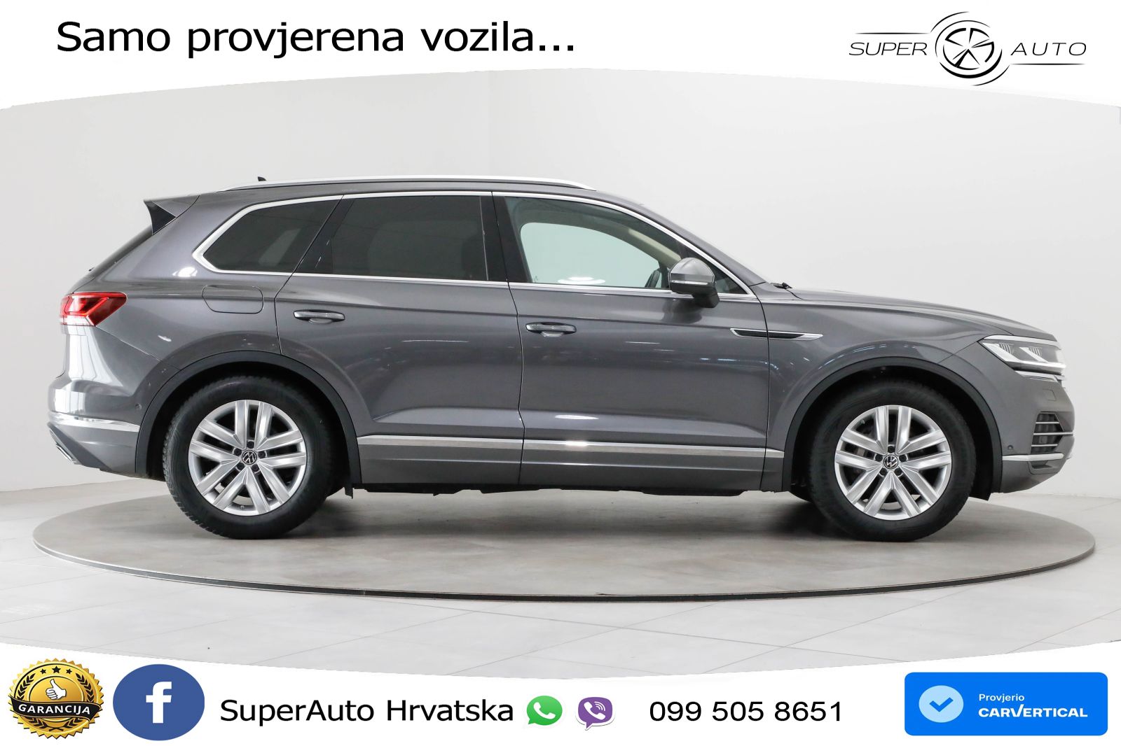 Volkswagen Touareg 3.0 V6 TDI (231 KS) 4MOTION Tiptronic ZRAČNI+ACC+4xGR SJED+KAM