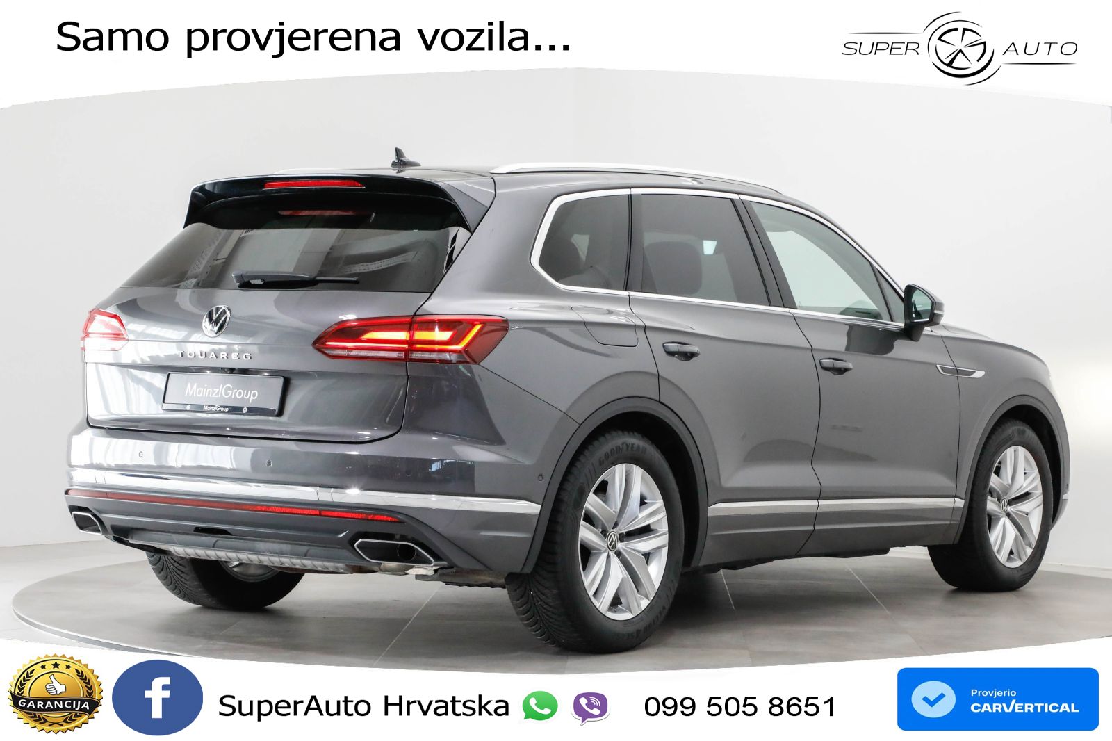 Volkswagen Touareg 3.0 V6 TDI (231 KS) 4MOTION Tiptronic ZRAČNI+ACC+4xGR SJED+KAM