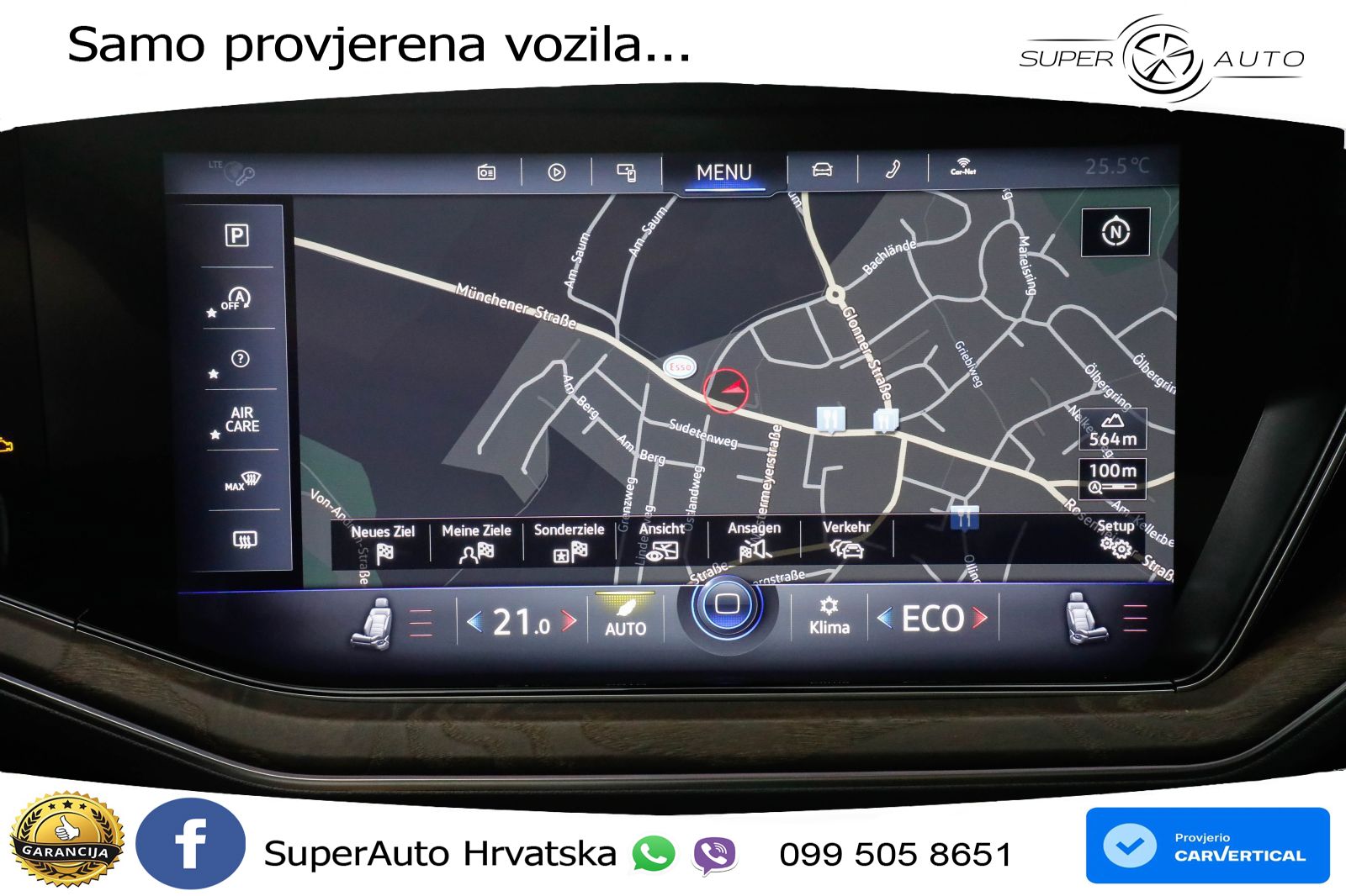 Volkswagen Touareg 3.0 V6 TDI (231 KS) 4MOTION Tiptronic ZRAČNI+ACC+4xGR SJED+KAM