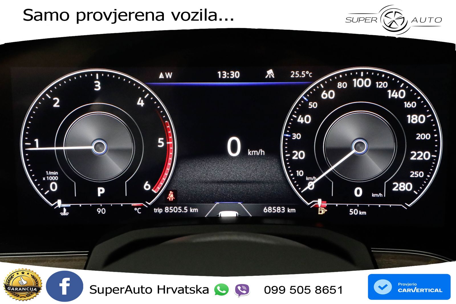 Volkswagen Touareg 3.0 V6 TDI (231 KS) 4MOTION Tiptronic ZRAČNI+ACC+4xGR SJED+KAM