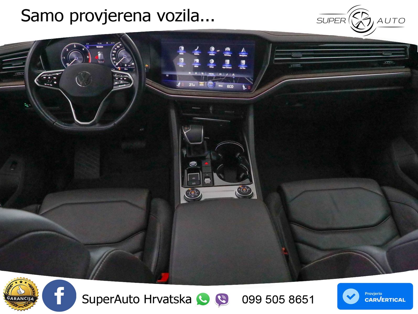 Volkswagen Touareg 3.0 V6 TDI (231 KS) 4MOTION Tiptronic ZRAČNI+ACC+4xGR SJED+KAM