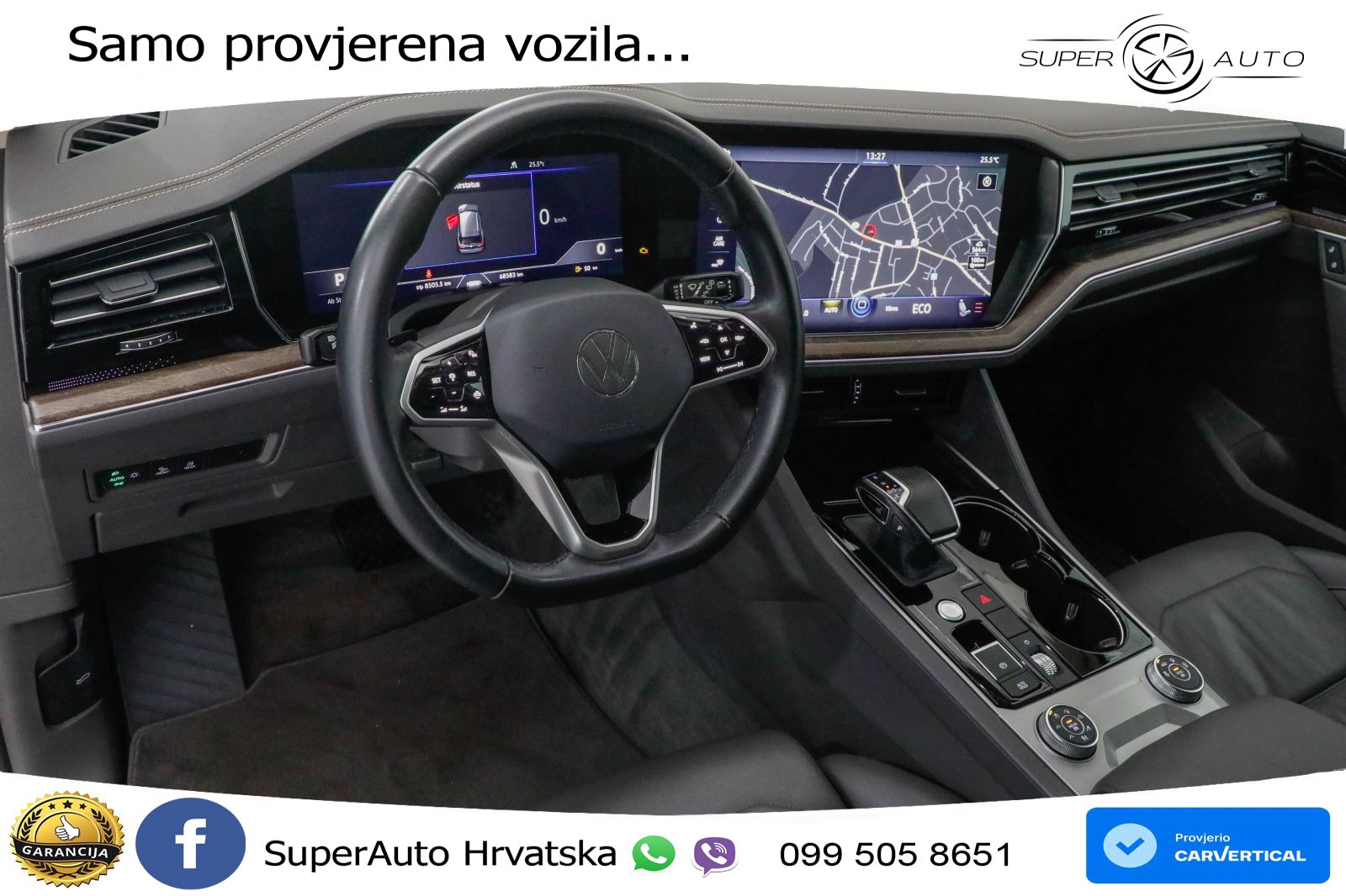 Volkswagen Touareg 3.0 V6 TDI (231 KS) 4MOTION Tiptronic ZRAČNI+ACC+4xGR SJED+KAM