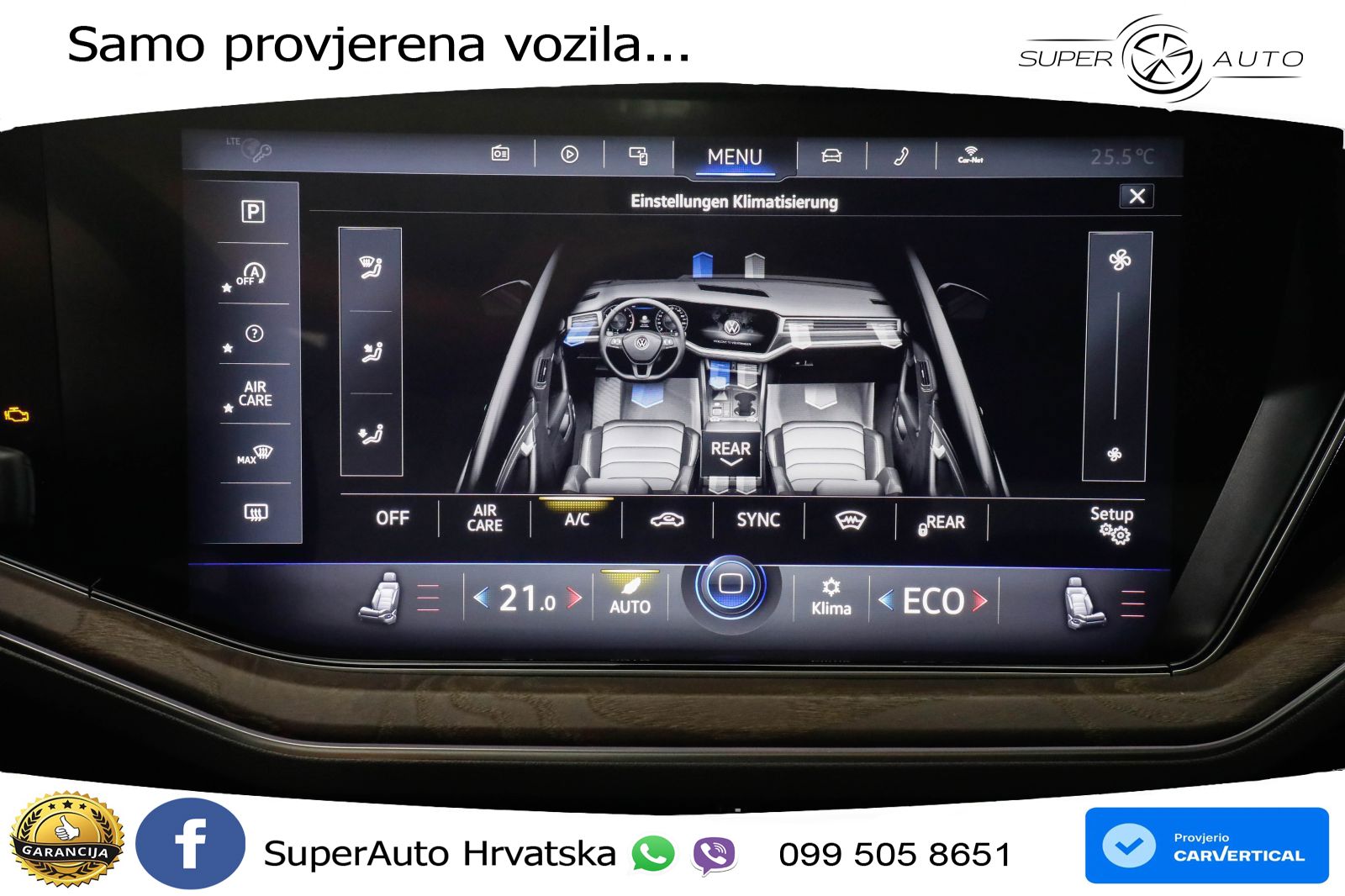 Volkswagen Touareg 3.0 V6 TDI (231 KS) 4MOTION Tiptronic ZRAČNI+ACC+4xGR SJED+KAM