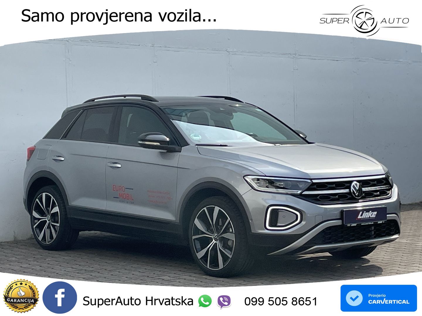 Volkswagen T-Roc I 2.0 TDI (150 KS) DSG LED+GR SJED+ACC