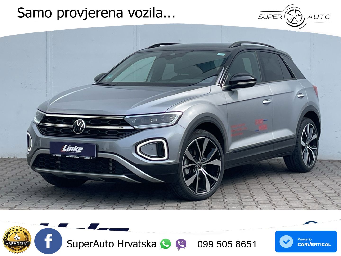 Volkswagen T-Roc I 2.0 TDI (150 KS) DSG LED+GR SJED+ACC