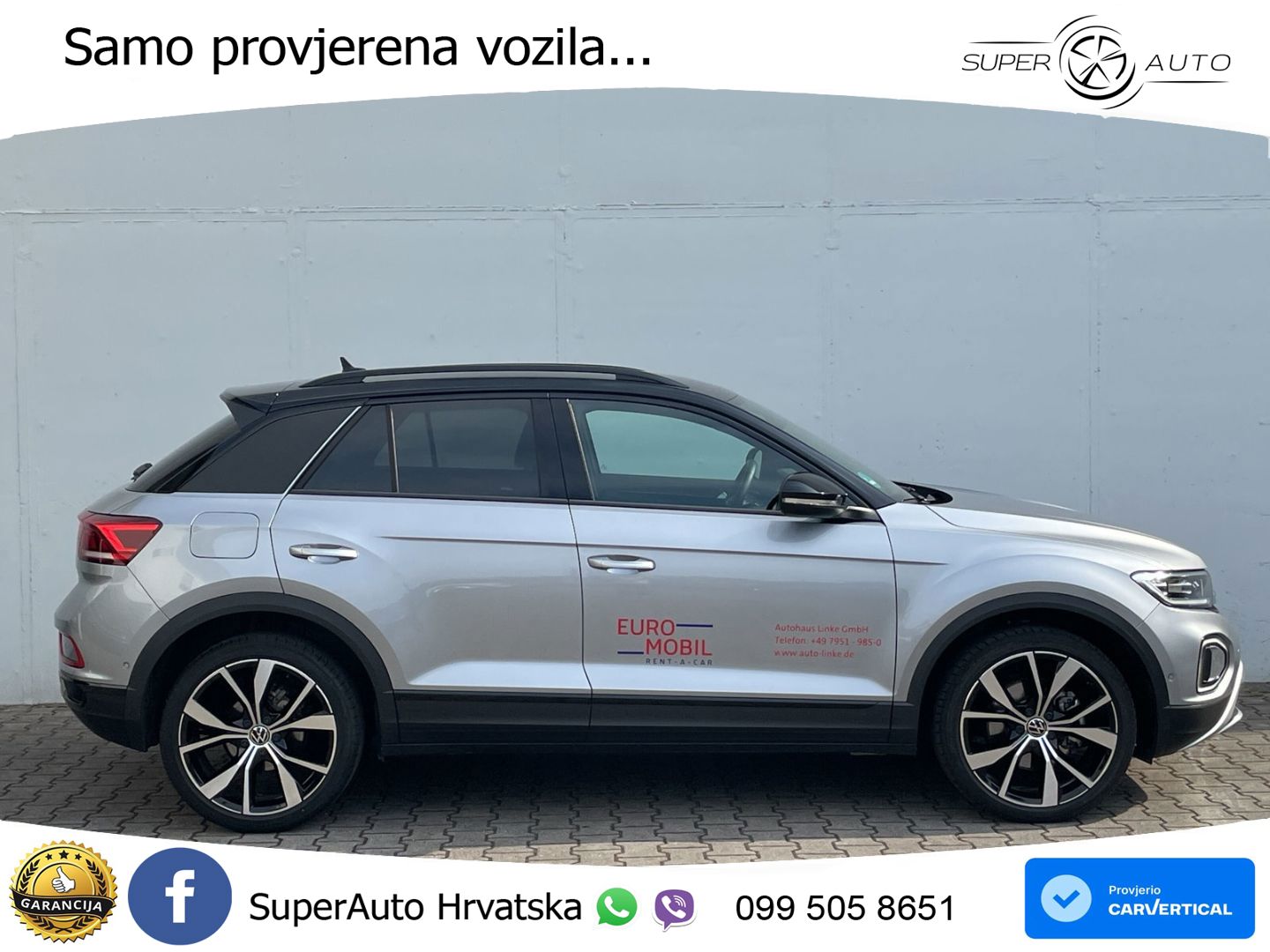 Volkswagen T-Roc I 2.0 TDI (150 KS) DSG LED+GR SJED+ACC