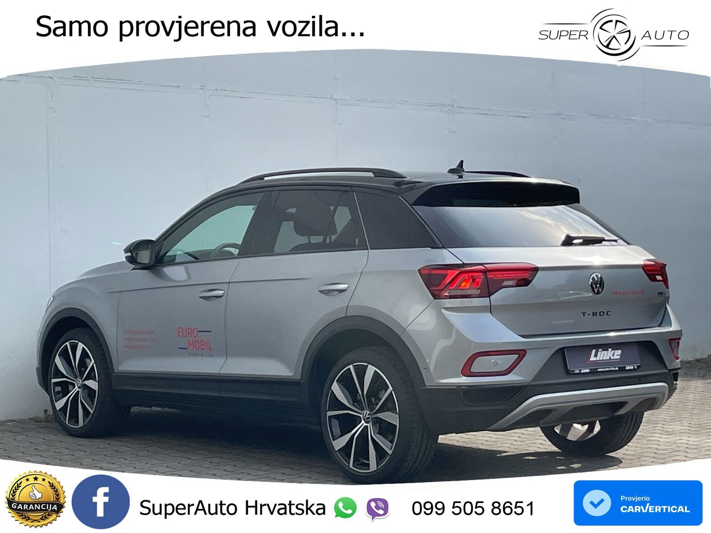 Volkswagen T-Roc I 2.0 TDI (150 KS) DSG LED+GR SJED+ACC
