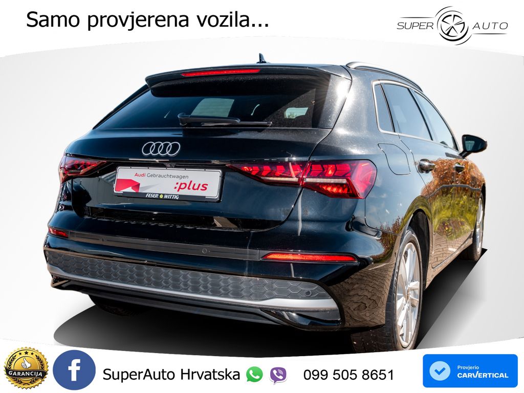 Audi A3 Sportback 40 TFSI e (204 KS) Plug-in Hybrid S tronic advanced MATRIX+GR SJED+KAM