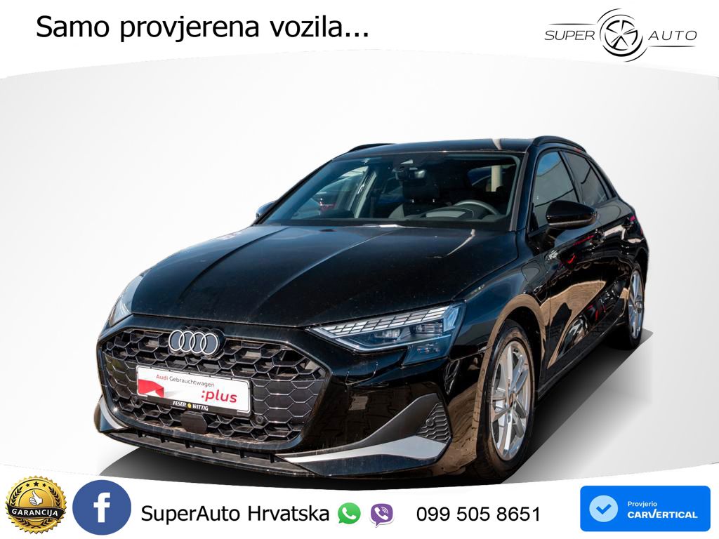 Audi A3 Sportback 40 TFSI e (204 KS) Plug-in Hybrid S tronic advanced MATRIX+GR SJED+KAM