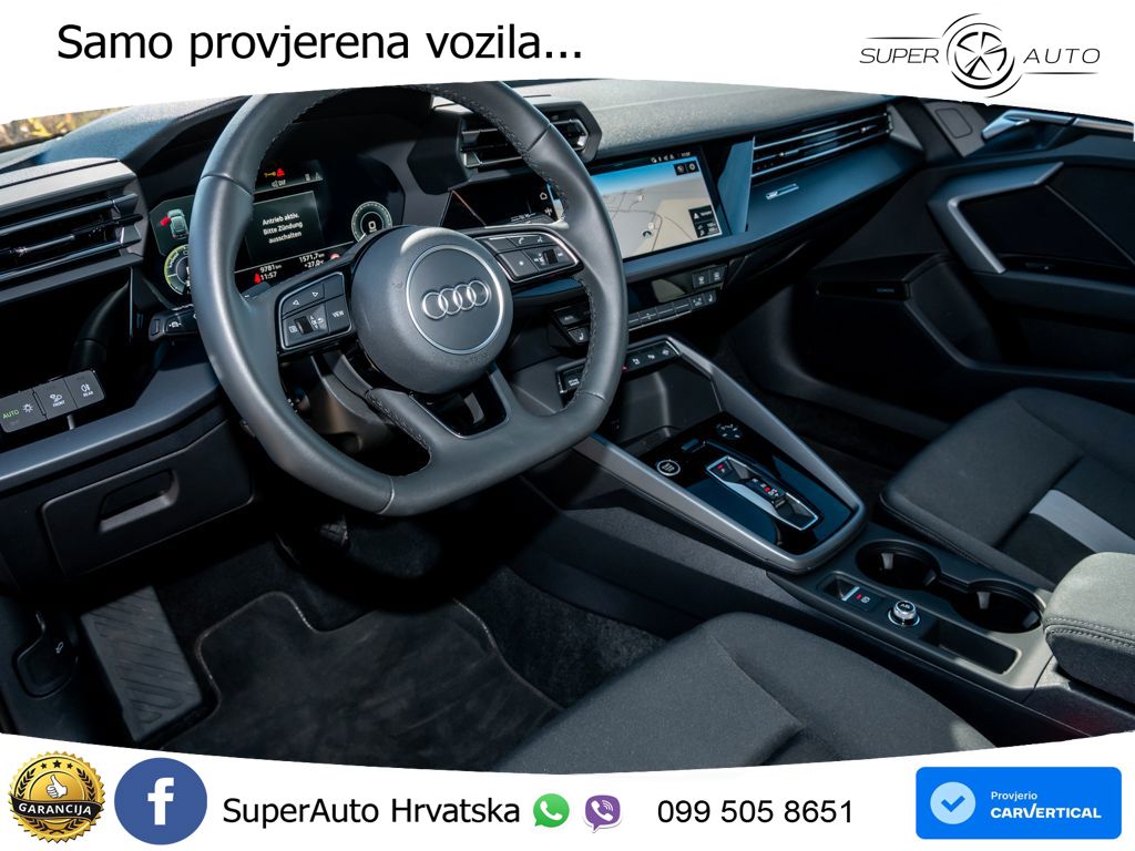 Audi A3 Sportback 40 TFSI e (204 KS) Plug-in Hybrid S tronic advanced MATRIX+GR SJED+KAM