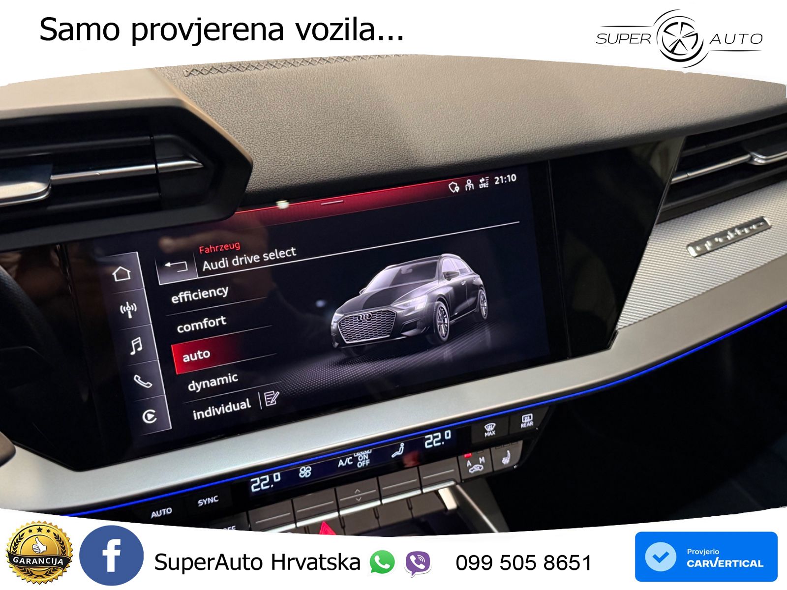 Audi A3 40 TFSI (190 KS) quattro S tronic S line LED+GR SJED+ACC