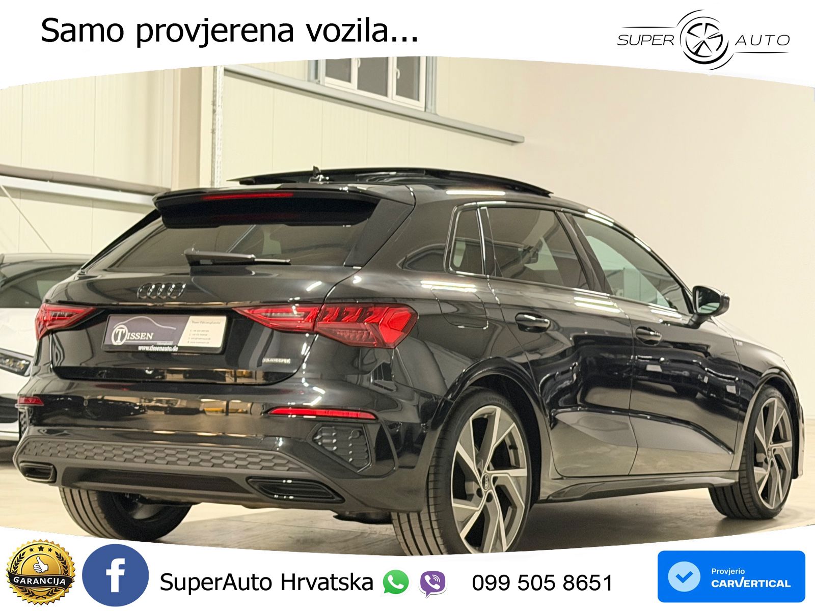 Audi A3 40 TFSI (190 KS) quattro S tronic S line LED+GR SJED+ACC