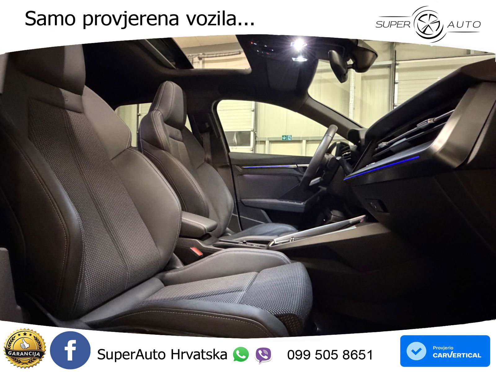 Audi A3 40 TFSI (190 KS) quattro S tronic S line LED+GR SJED+ACC