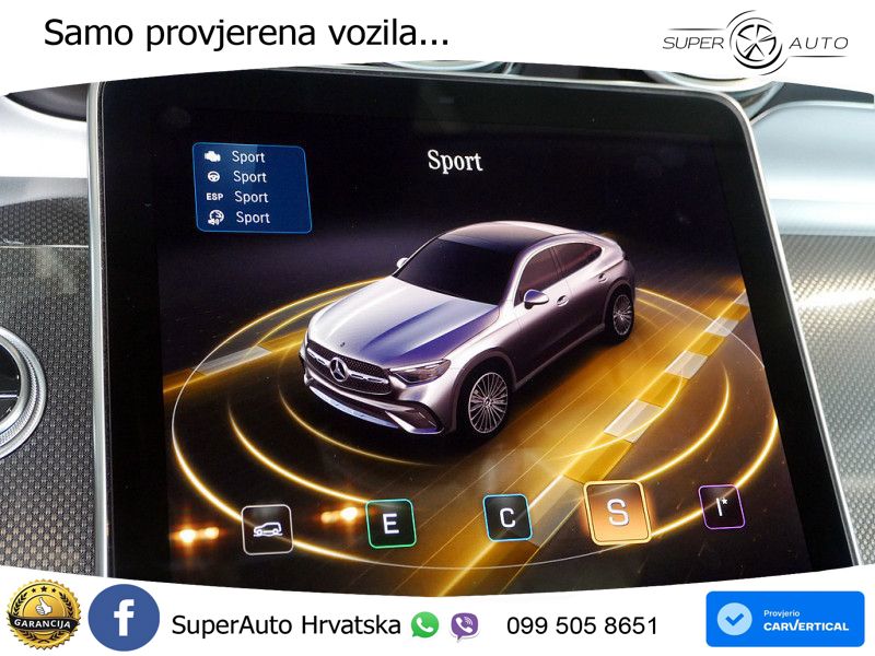 Mercedes GLC Coupe 220d (197 KS) 4MATIC 9G-TRONIC AMG ACC+GR SJED+360+PANO