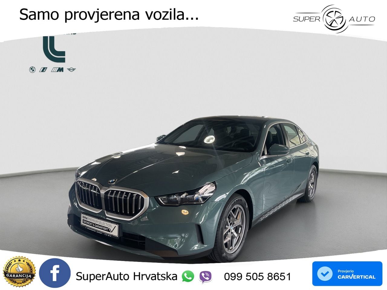 BMW 520i (208 KS) Steptronic LED+GR SJED+ACC