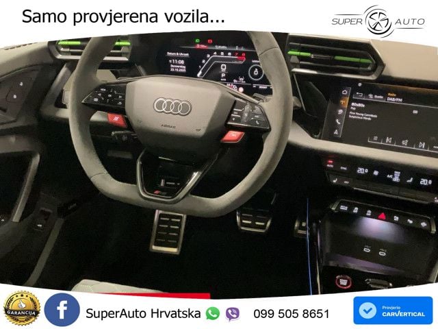 Audi RS3 Sedan 2.5 TFSI (400 KS) quattro S tronic LED+GR SJED+ACC
