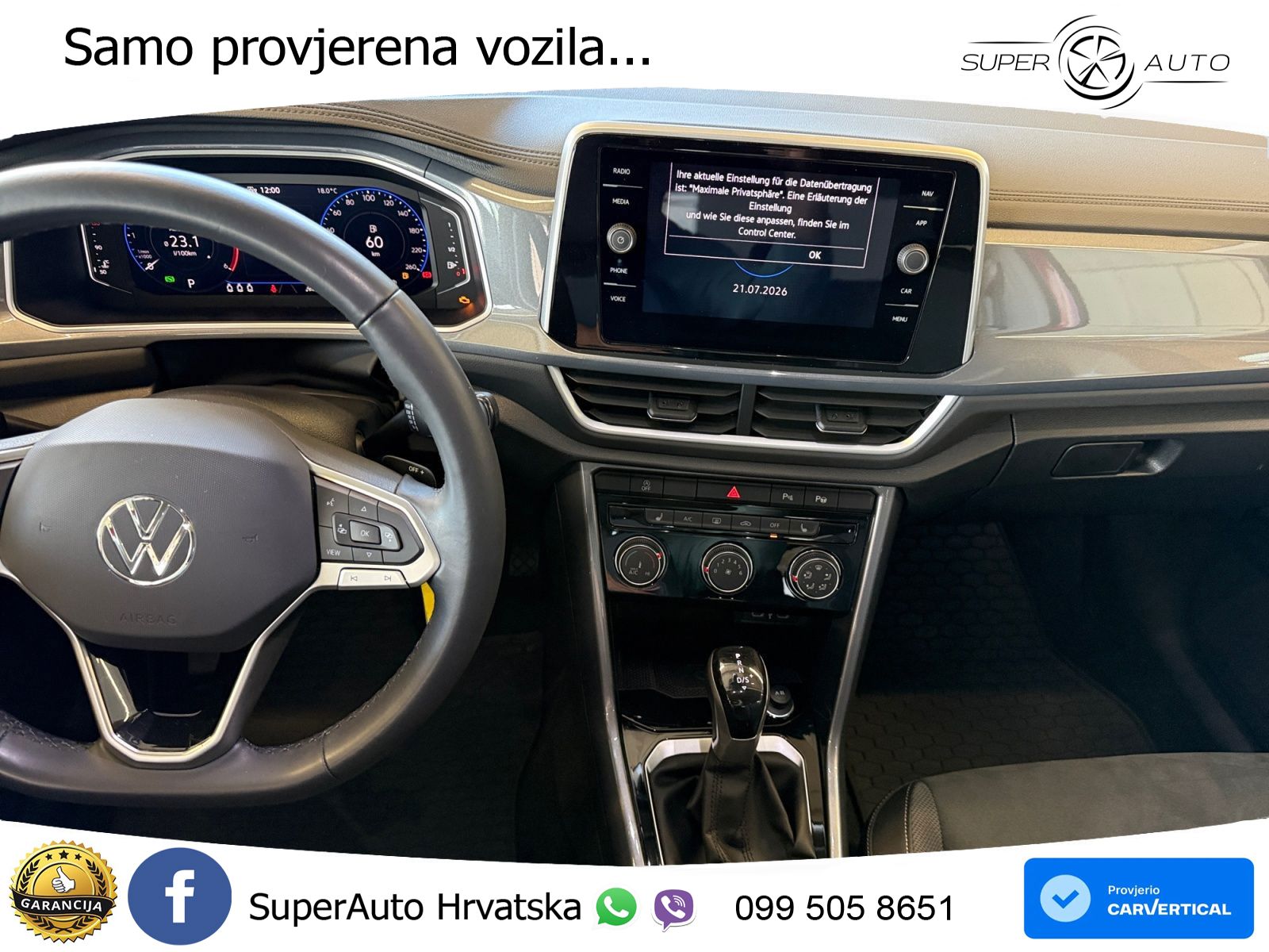 Volkswagen T-Roc I 2.0 TDI (150 KS) DSG LED+GR SJED+ACC