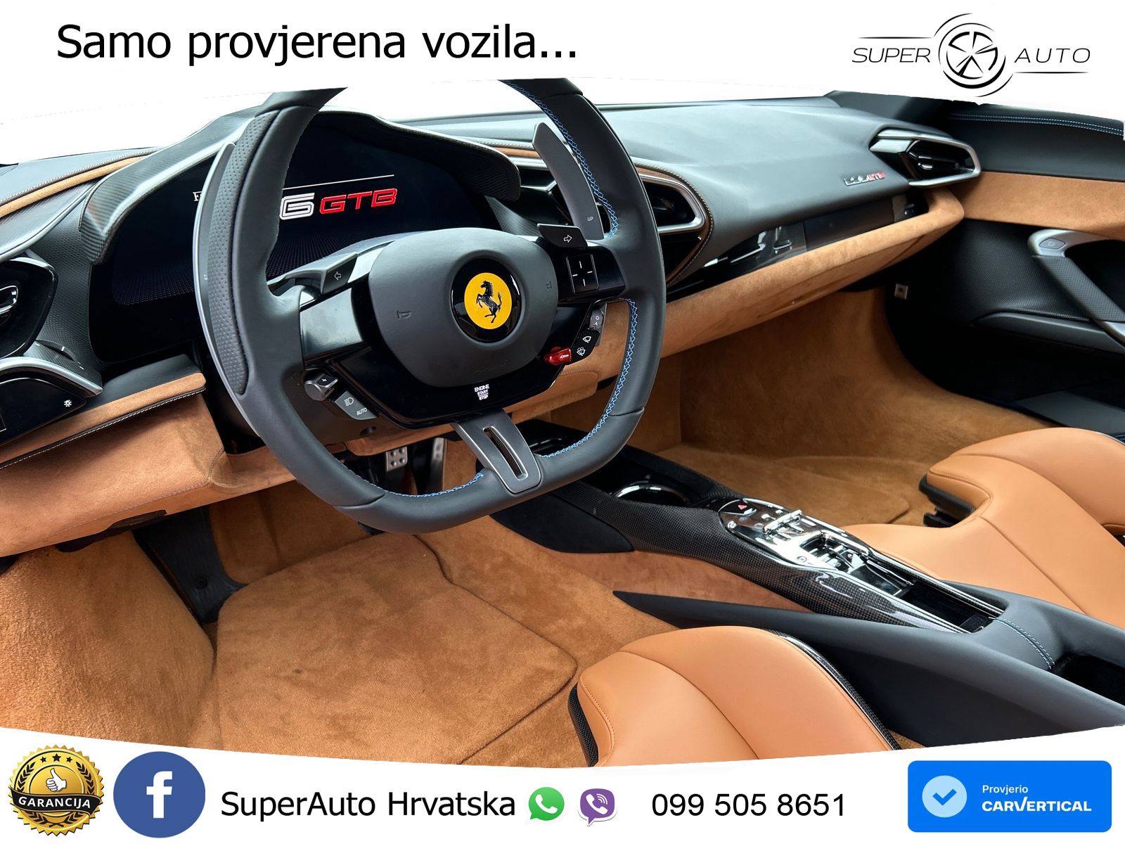 Ferrari 296 GTB 3.0 V6 (830 KS) F1 DCT