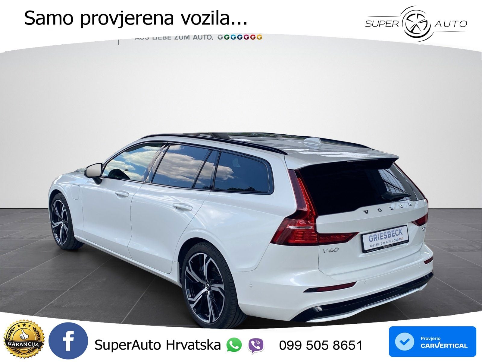 Volvo V60 2.0 T8 AWD Geartronic ACC+HEAD+4xGR SJED+360+PANO